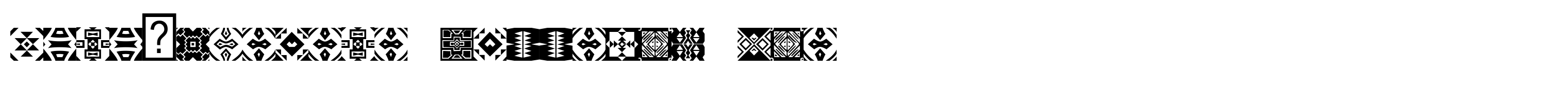 Zulu-Ndebele Patterns One